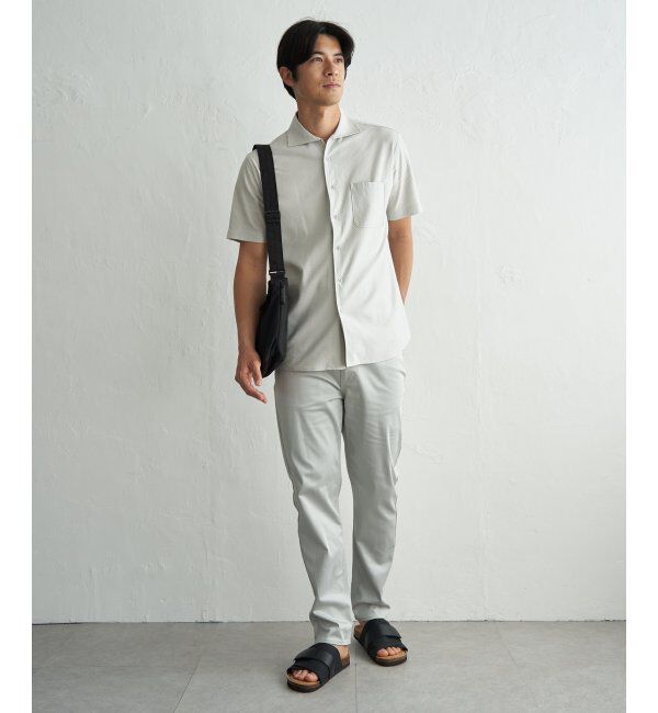 IKKA LOUNGE「アーバンＤＲＹレイカンオープンポロ」|Tシャツ・カットソー|