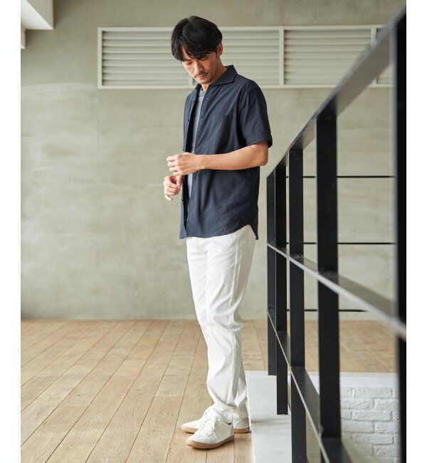 IKKA LOUNGE「アーバンＤＲＹレイカンオープンポロ」|Tシャツ・カットソー|