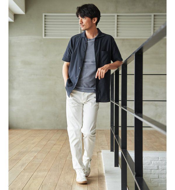 IKKA LOUNGE「アーバンＤＲＹレイカンオープンポロ」|Tシャツ・カットソー|