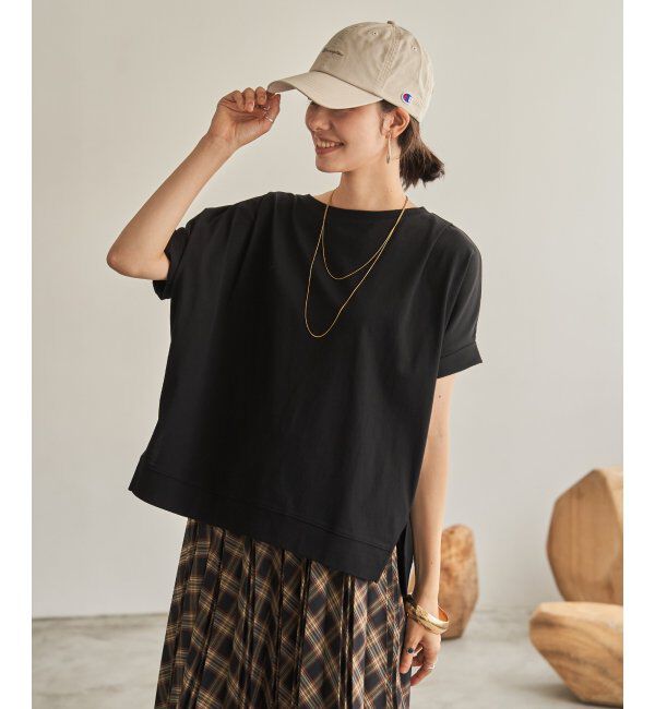 ikka「【お得だ値】冷感ショルダータックプルオーバー」|その他|