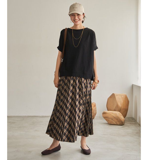 ikka「【お得だ値】冷感ショルダータックプルオーバー」|その他|