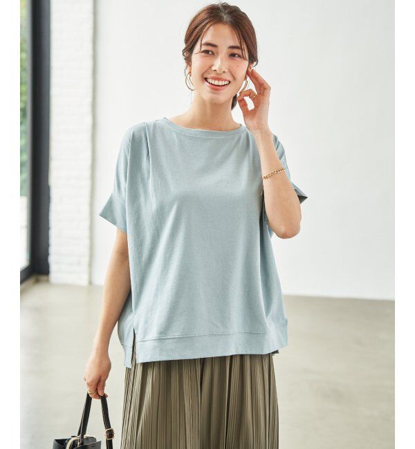 ikka「【お得だ値】冷感ショルダータックプルオーバー」|その他|