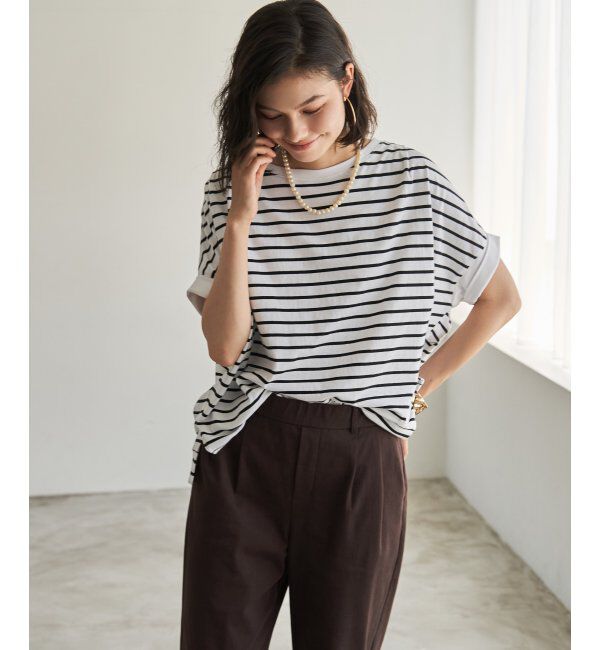 ikka「【お得だ値】冷感ショルダータックプルオーバー」|その他|