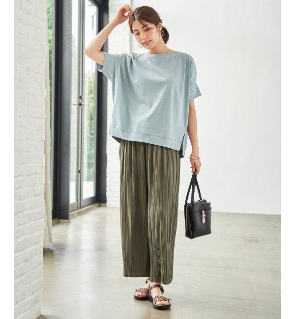 ikka「【お得だ値】冷感ショルダータックプルオーバー」|その他|