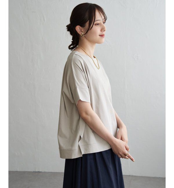 ikka「【お得だ値】冷感ショルダータックプルオーバー」|その他|