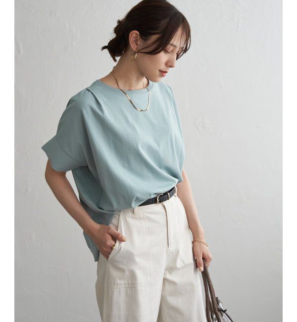ikka「【お得だ値】冷感ショルダータックプルオーバー」|その他|