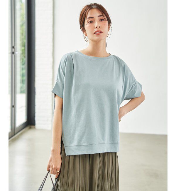 ikka「【お得だ値】冷感ショルダータックプルオーバー」|その他|