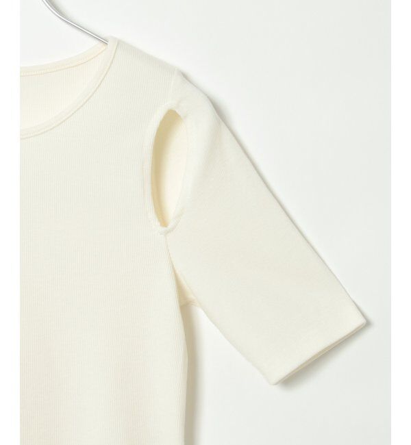 VENCE share style「カットアウトテレコトップス」|Tシャツ・カットソー|