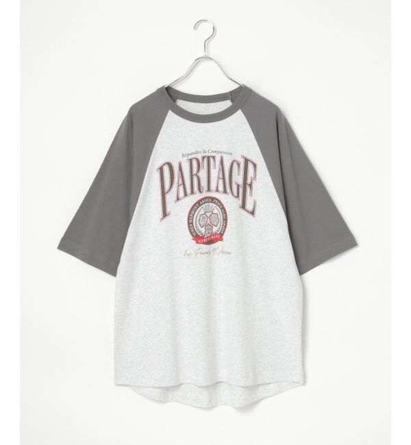 VENCE share style「カレッジ配色ラグランT」|Tシャツ・カットソー|