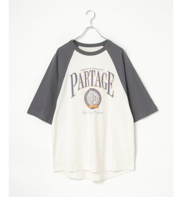 VENCE share style「カレッジ配色ラグランT」|Tシャツ・カットソー|