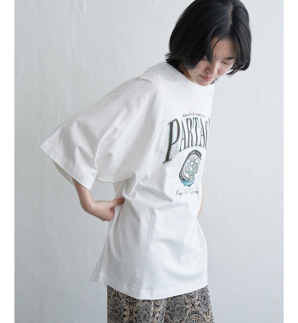 VENCE share style「カレッジ配色ラグランT」|Tシャツ・カットソー|