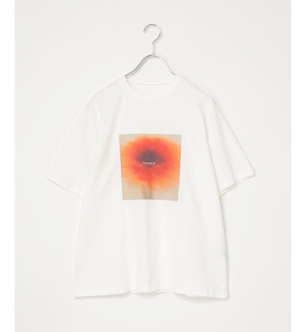 VENCE share style「【接触冷感／UVカット】天竺フラワープリントTシャツ」|Tシャツ・カットソー|