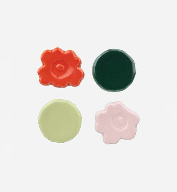 Marimekko「Unikko & Kivet Chopstick Holder 4個セット」|その他|マルチ