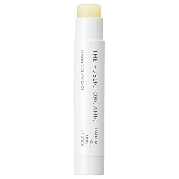 THE PUBLIC ORGANIC「THE PUBLIC ORGANIC 精油モイストリップスティック (3.3g)」|口元ケア|