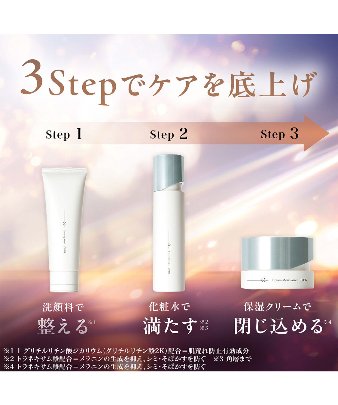 オルビスユードット「ORBIS オルビスユードット トライアルセット 医薬部外品 （洗顔料・化粧水・クリーム 約1週間分）」|キット・セット|
