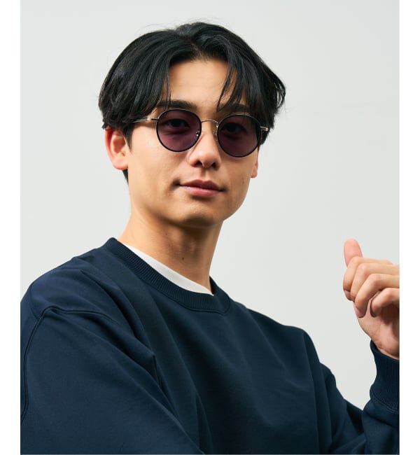  「ボストン型 調光サングラス｜UNITED ARROWS ﾚﾝｽﾞの色が変わる UVカット 紫外線対策 ユナイテッドアローズ」|サングラス|