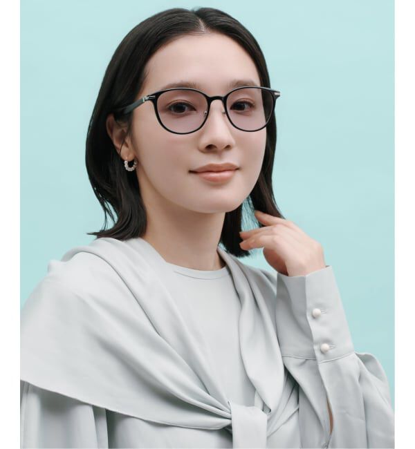  「WEB限定 SUNCUTGlasses/UV100％CUT ボストン型 パーソナルカラーサングラス | イエベ ブルべ」|サングラス|ブラック