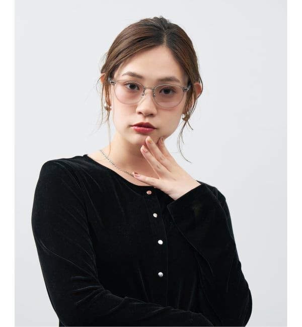  「WEB限定 SUNCUTGlasses/UV100％CUT ボストン型 パーソナルカラーサングラス | イエベ ブルべ」|サングラス|