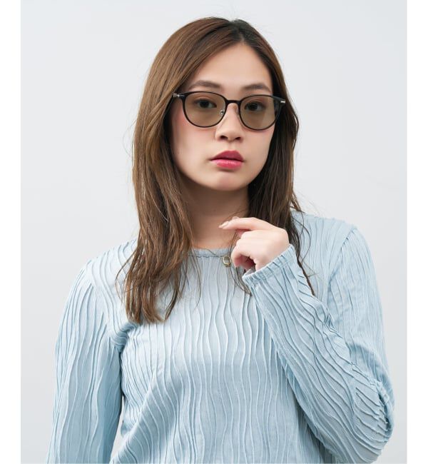  「WEB限定 SUNCUTGlasses/UV100％CUT ボストン型 パーソナルカラーサングラス | イエベ ブルべ」|サングラス|