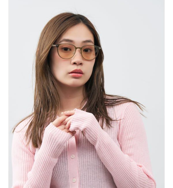  「WEB限定 SUNCUTGlasses/UV100％CUT ボストン型 パーソナルカラーサングラス | イエベ ブルべ」|サングラス|