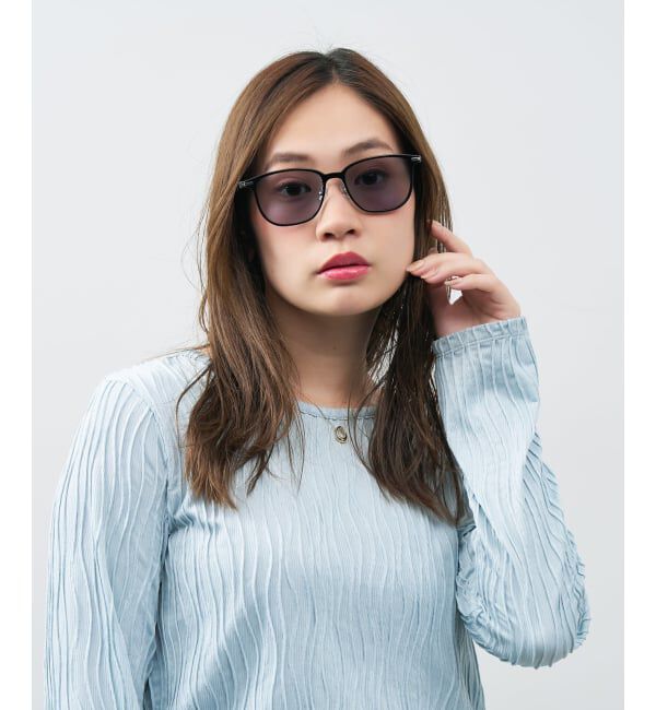  「WEB限定 SUNCUTGlasses/UV100％CUT ウェリントン型 パーソナルカラーサングラス | イエベ ブルべ 」|サングラス|
