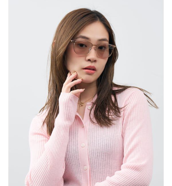  「WEB限定 SUNCUTGlasses/UV100％CUT ウェリントン型 パーソナルカラーサングラス | イエベ ブルべ 」|サングラス|