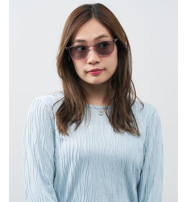  「WEB限定 SUNCUTGlasses/UV100％CUT ウェリントン型 パーソナルカラーサングラス | イエベ ブルべ 」|サングラス|