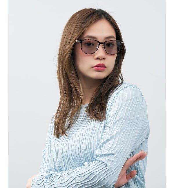  「WEB限定 SUNCUTGlasses/UV100％CUT ウェリントン型 パーソナルカラーサングラス | イエベ ブルべ 」|サングラス|
