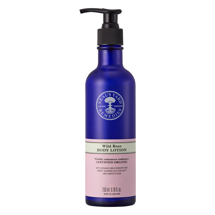 NEAL&rsquo;S YARD REMEDIES「【特別価格】ワイルドローズ ボディローション200ml」|ボディ保湿|-