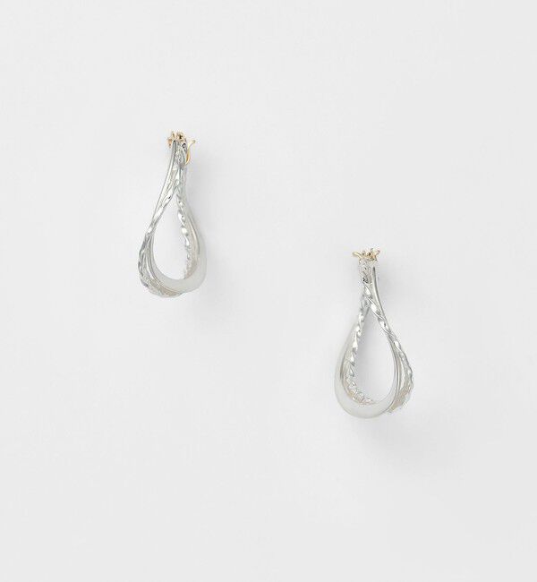 agete「《WEB限定》シルバー／K10ピアス」|ピアス|