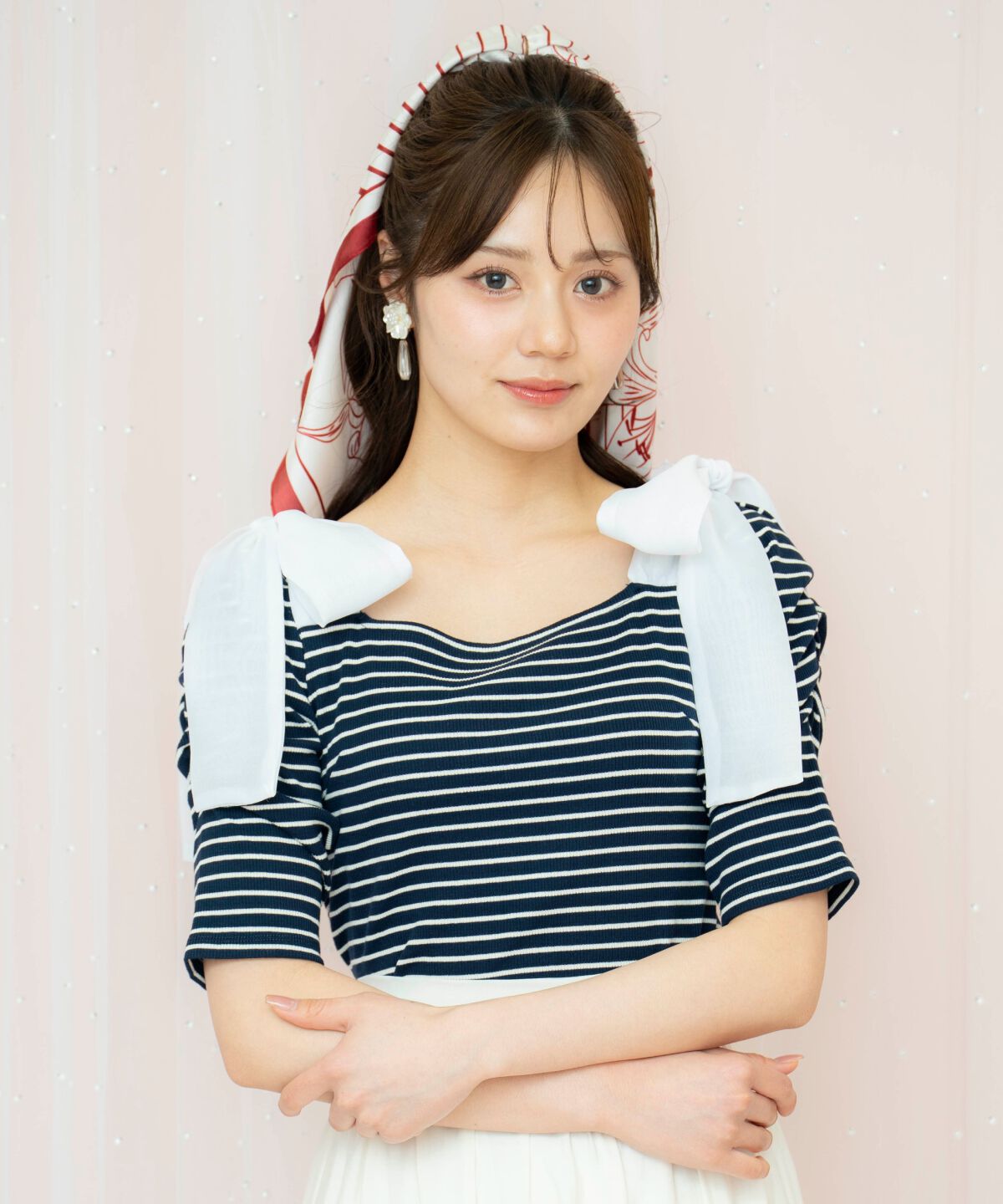 WILLSELECTION「ショルダーリボンパワショルトップス」|Tシャツ・カットソー|