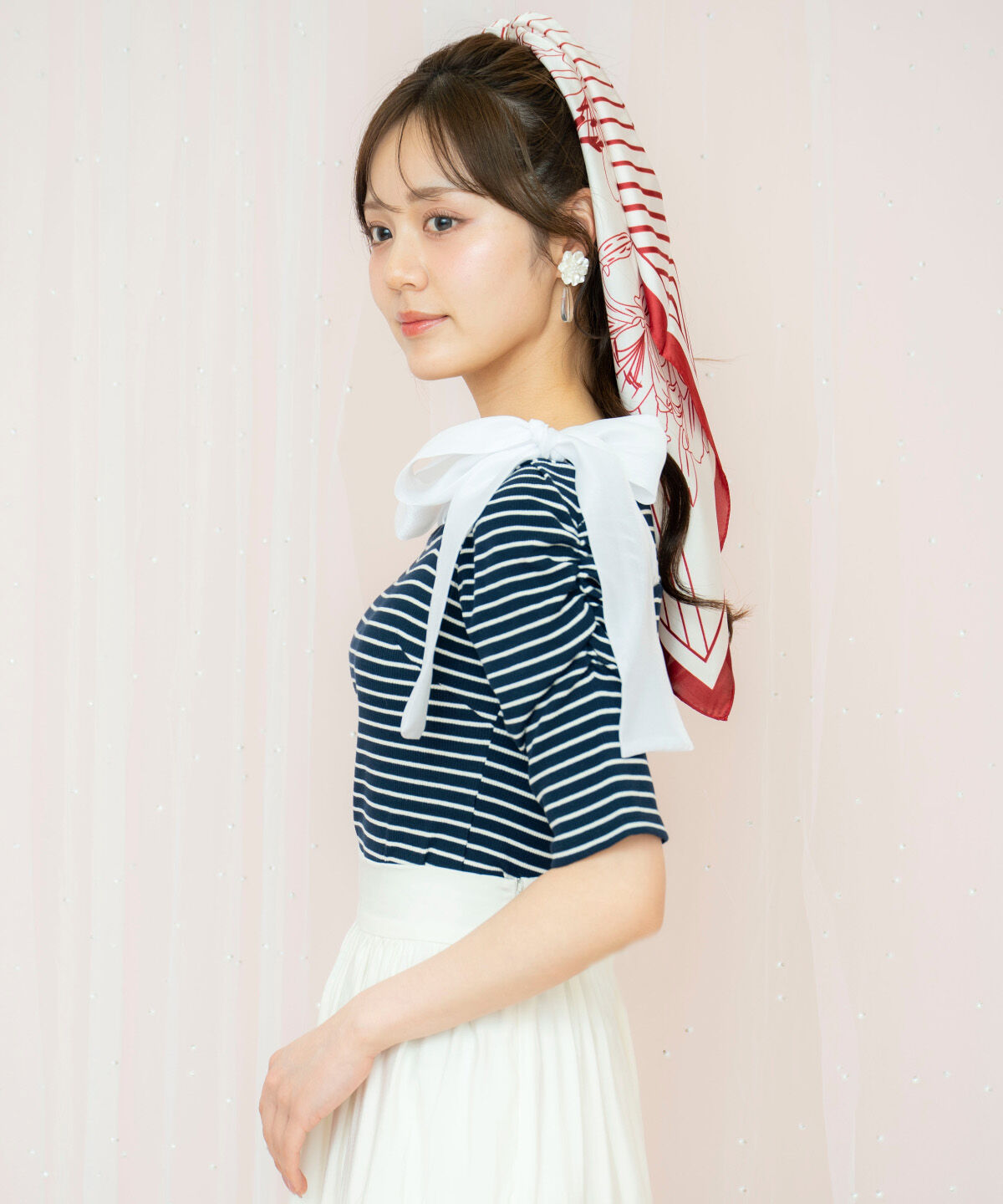WILLSELECTION「ショルダーリボンパワショルトップス」|Tシャツ・カットソー|