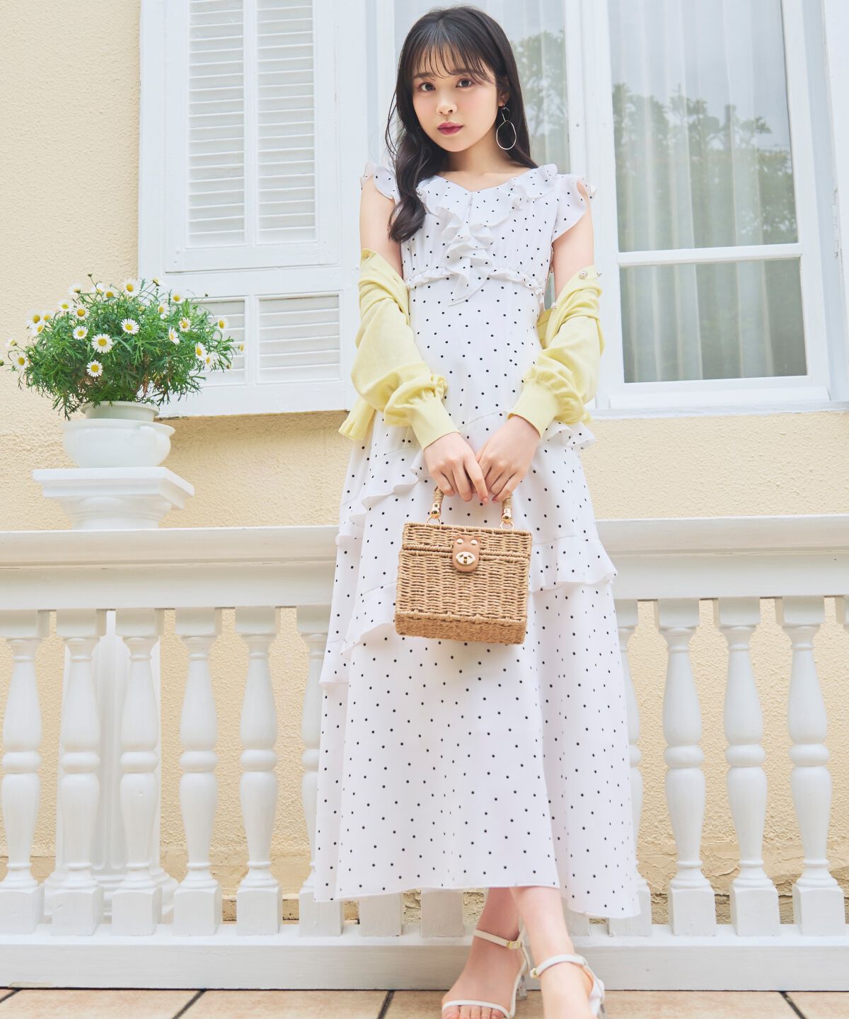 WILLSELECTION「ラッフルフリルティアードワンピース」|ワンピース|