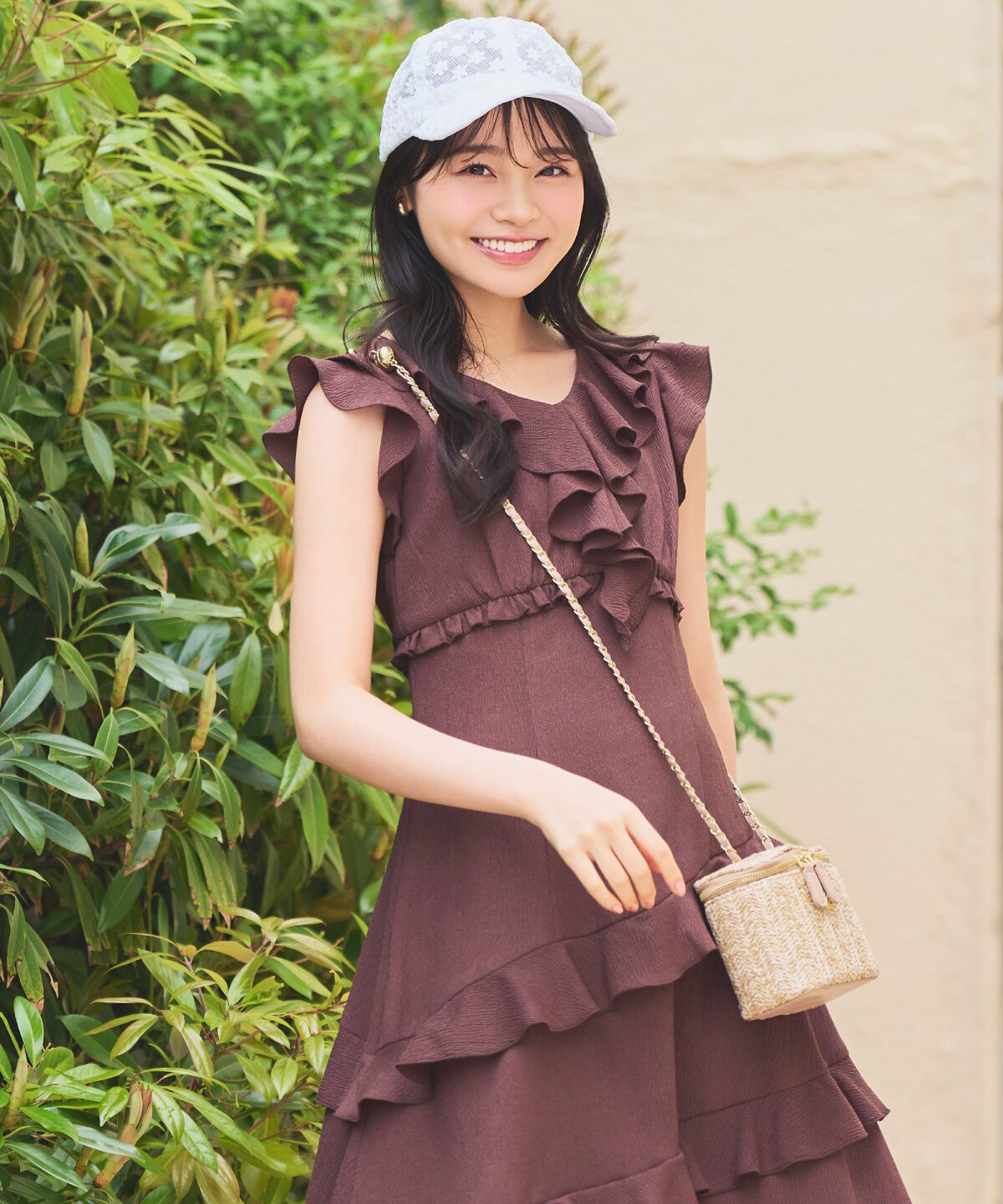 WILLSELECTION「ラッフルフリルティアードワンピース」|ワンピース|