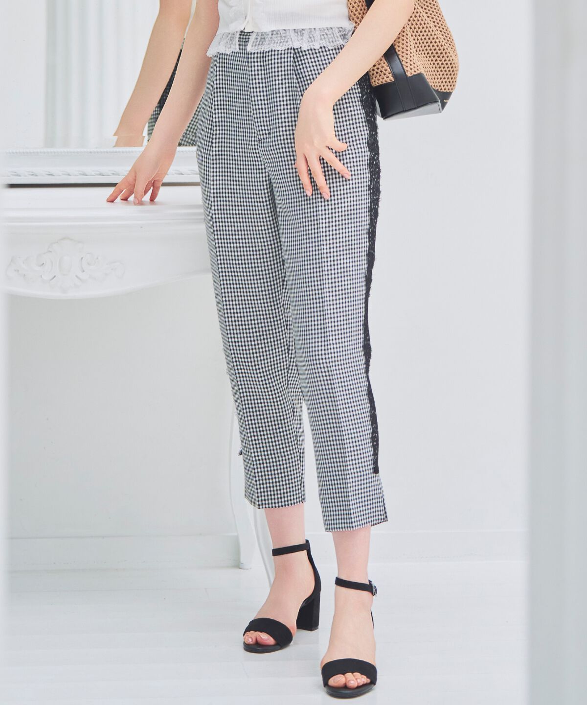 WILLSELECTION「レーストリムテーパードパンツ」|その他|