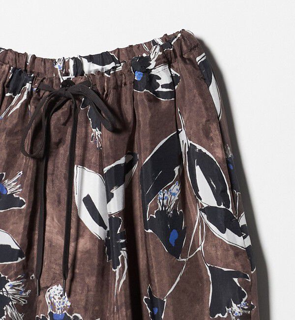 UNITED ARROWS「＜SACRA＞ペイント フローラ パンツ」|チノ|