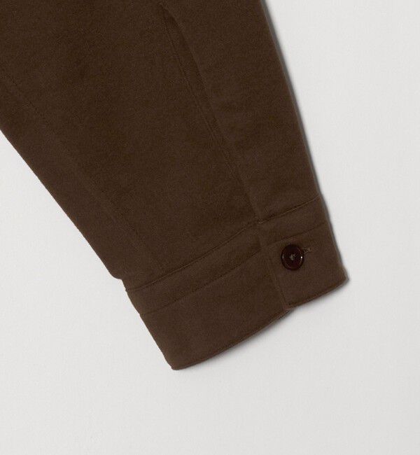 UNITED ARROWS「スエーディージャージ バンドカラーシャツ」|シャツ・ブラウス|