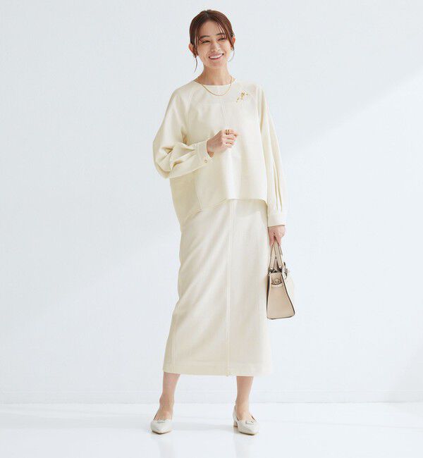 UNITED ARROWS green label relaxing「［size SHORTあり］fleurie(フルリー) フォルム プルオーバー ブラウス」|シャツ・ブラウス|
