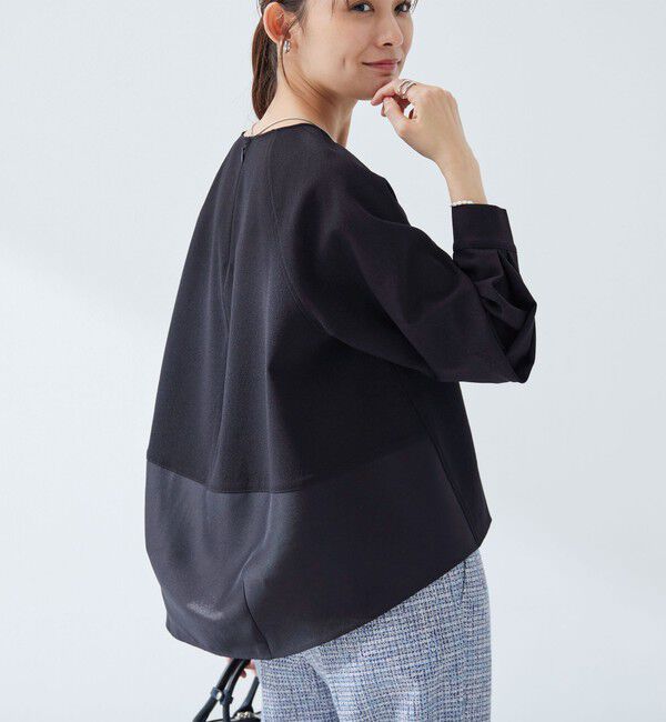 UNITED ARROWS green label relaxing「［size SHORTあり］fleurie(フルリー) フォルム プルオーバー ブラウス」|シャツ・ブラウス|