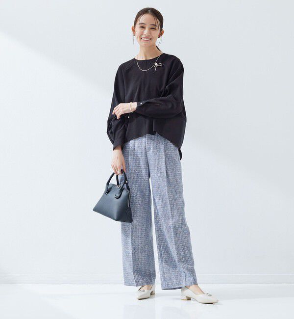 UNITED ARROWS green label relaxing「［size SHORTあり］fleurie(フルリー) フォルム プルオーバー ブラウス」|シャツ・ブラウス|