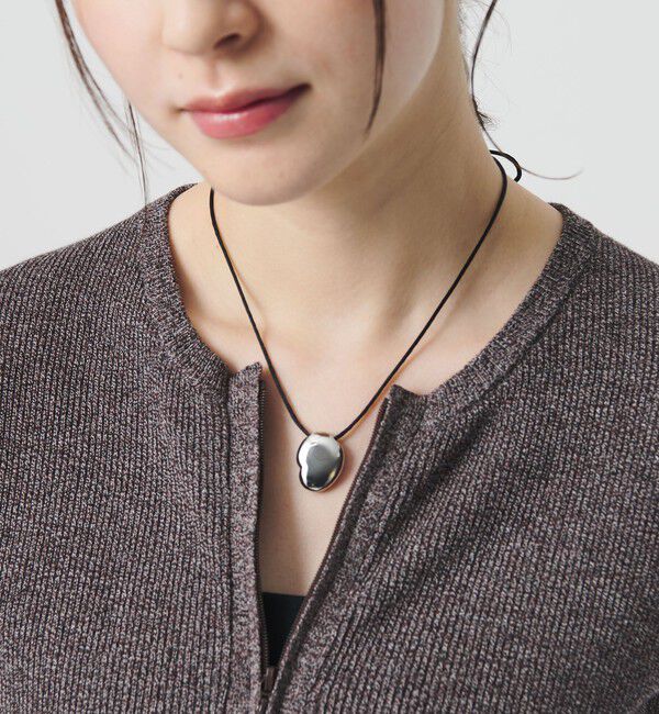 BEAUTY&YOUTH UNITED ARROWS「＜SOAC＞PLUMP DROP コード ネックレス」|ネックレス|SILVER