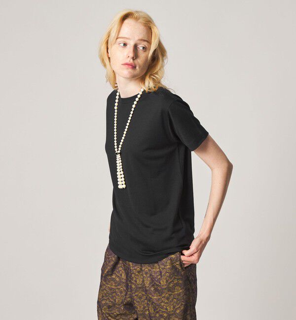STEVEN ALAN「＜Steven Alan＞ウールジャージー ショートスリーブ Tシャツ」|Tシャツ・カットソー|