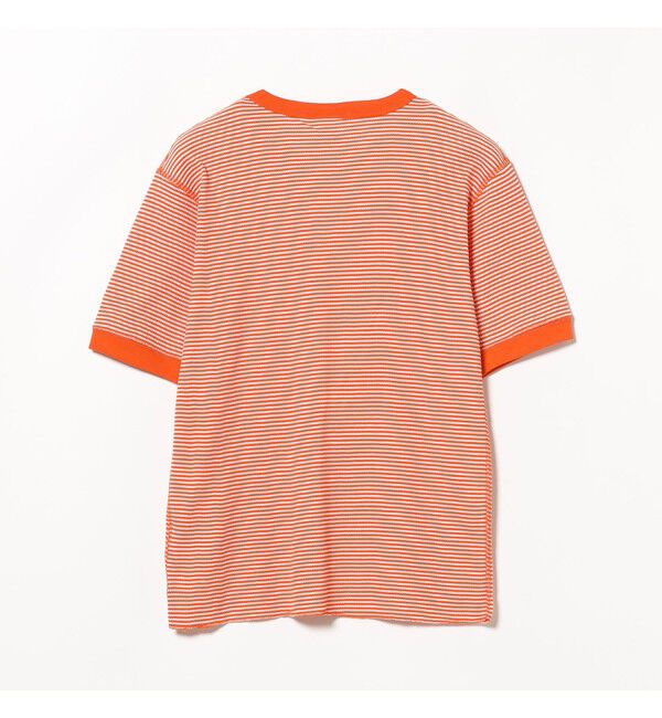 BEAMSBOY「【別注】Healthknit / ワッフル ボーダー Tシャツ」|Tシャツ・カットソー|