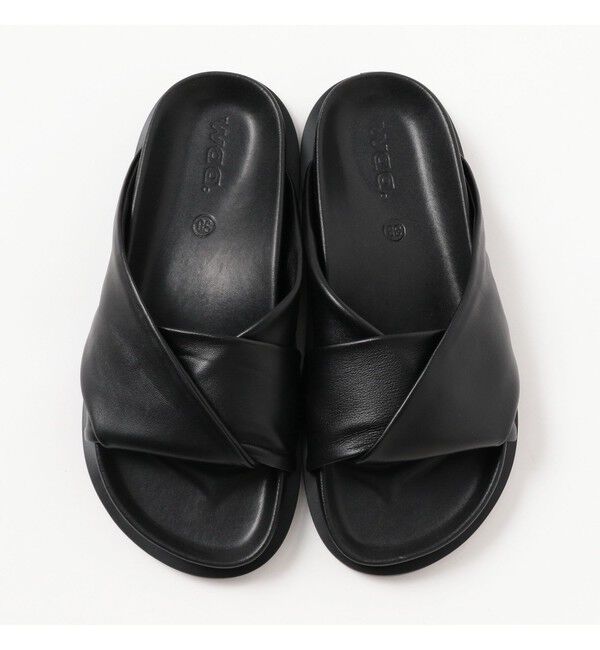 Demi-Luxe BEAMS 「Waa.studios / XEP クロス サンダル」|サンダル|