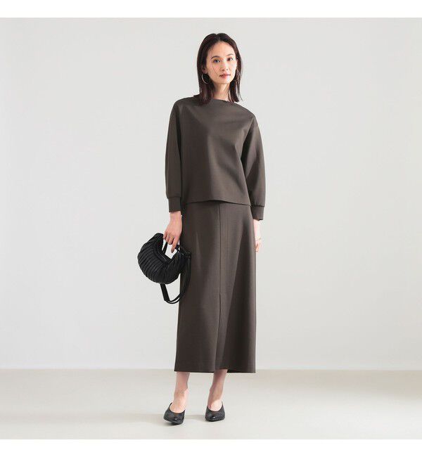 Demi-Luxe BEAMS 「ポンチ ボートネック プルオーバー」|Tシャツ・カットソー|