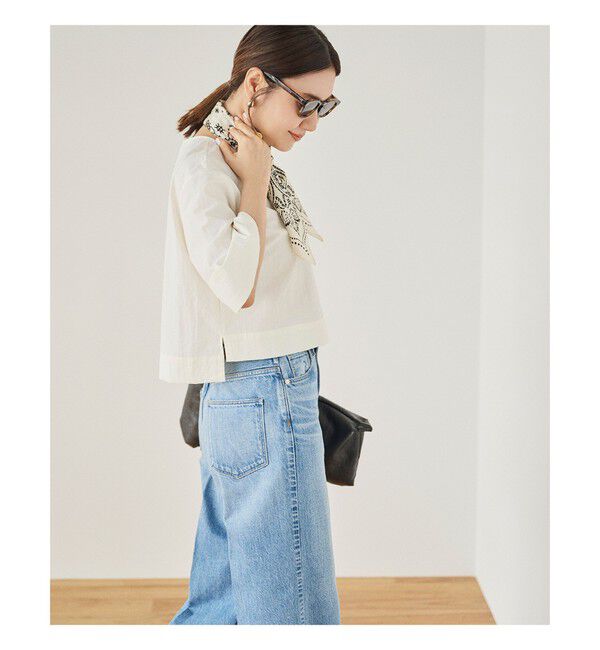 Demi-Luxe BEAMS 「エディター東原妙子 &times; Demi-Luxe BEAMS / ライトウェイト プルオーバー」|シャツ・ブラウス|OFF_WHITE