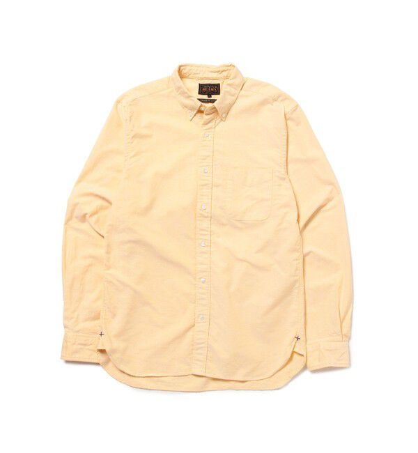 BEAMS PLUS「オックスフォード ボタンダウン シャツ」|シャツ・ブラウス|YELLOW