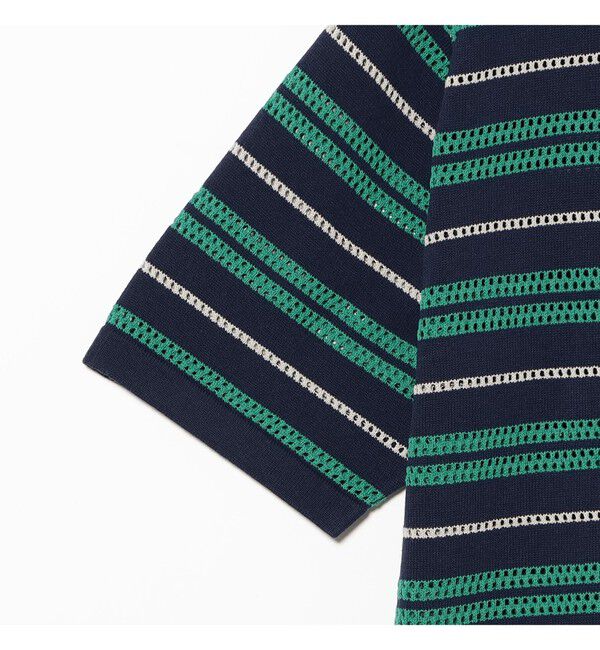 BEAMS「12 Gauge Border Polo Shirt」|ポロシャツ|
