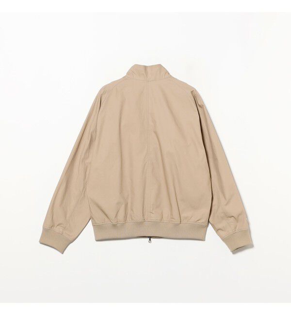 BEAMS「BEAMS｜【別注】LACOSTE / スタンドカラー ブルゾン｜ビームス 50周年｜コットン100％｜水洗い可」|ブルゾン・スタジャン|