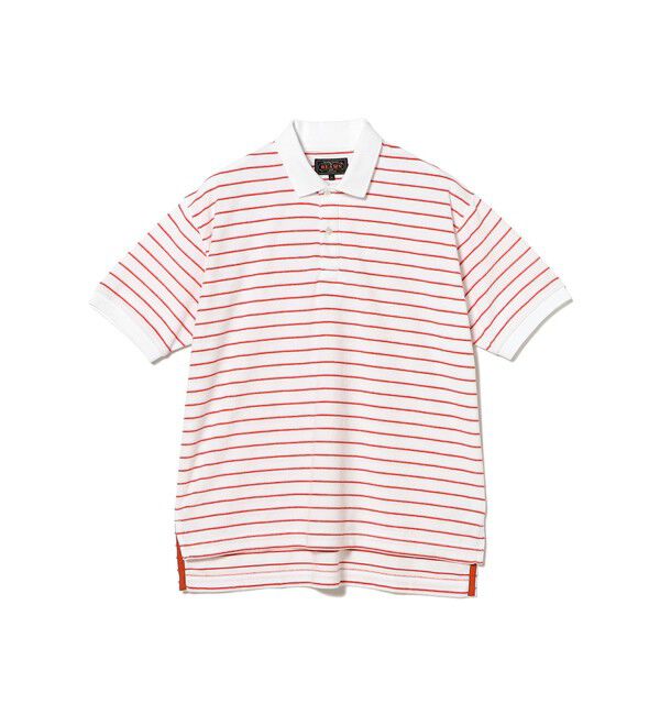BEAMS PLUS「Pile Polo Stripe」|ポロシャツ|